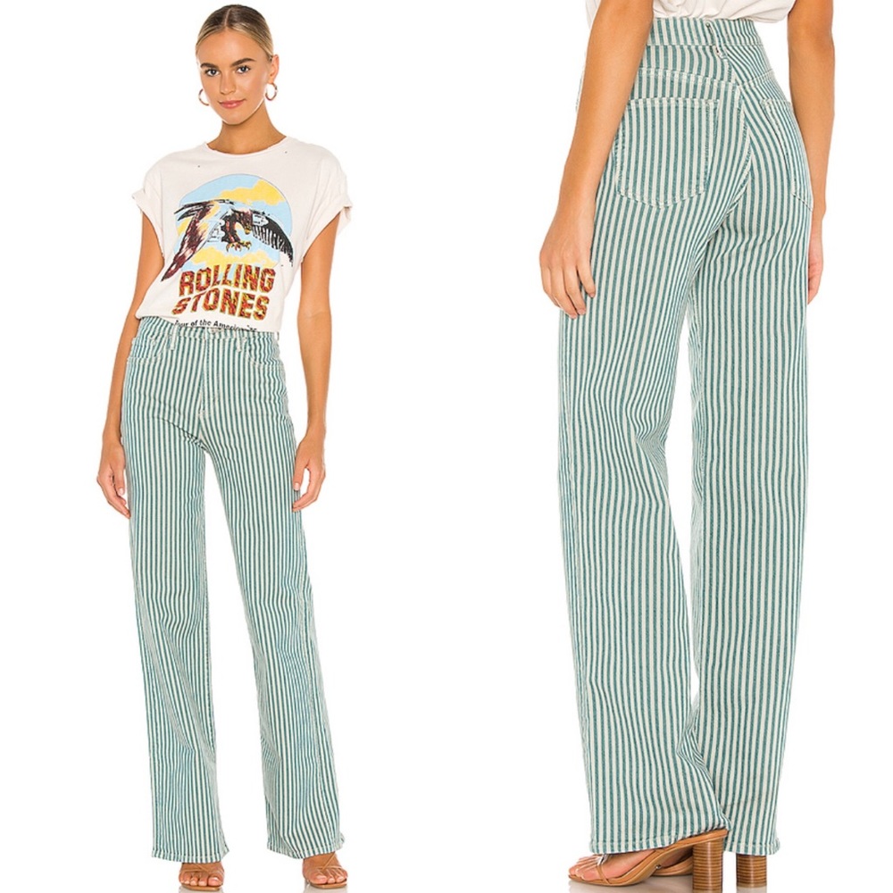 COPY - FREE PEOPLE x Revolve Astoria Jeans Peppermint